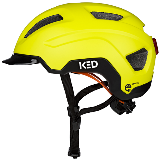 Ked fietshelm pedalon l (59-63cm) - mat geel