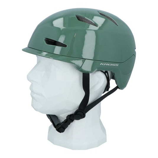 Kross fietshelm city capitalo l (58-61cm) - groen