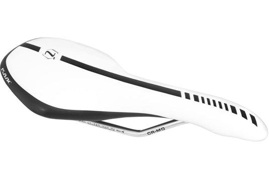 Isaac Fiets zadel wit zwart