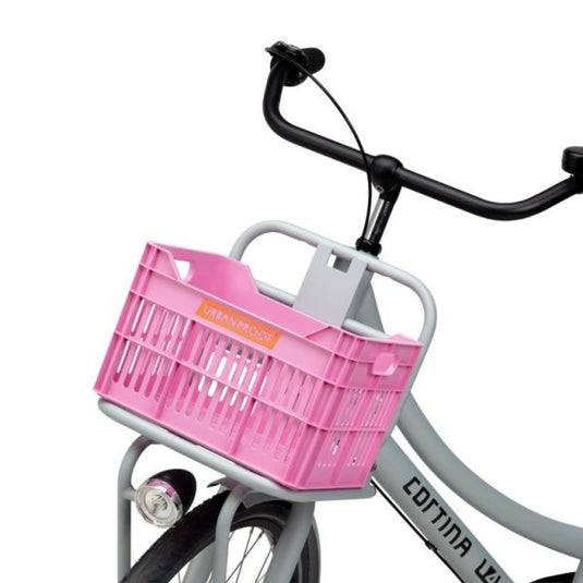 Urbanproof krat junior 15l rpet fel roze