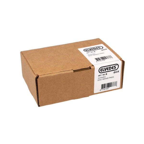 Load image into Gallery viewer, Elvedes schijfremblokset - shimano - carbon metallic compound (semi metal pads) - 10 paar
