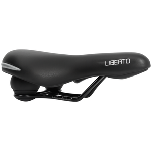 Fietszadel Edge Liberto - zwart (op kaart)