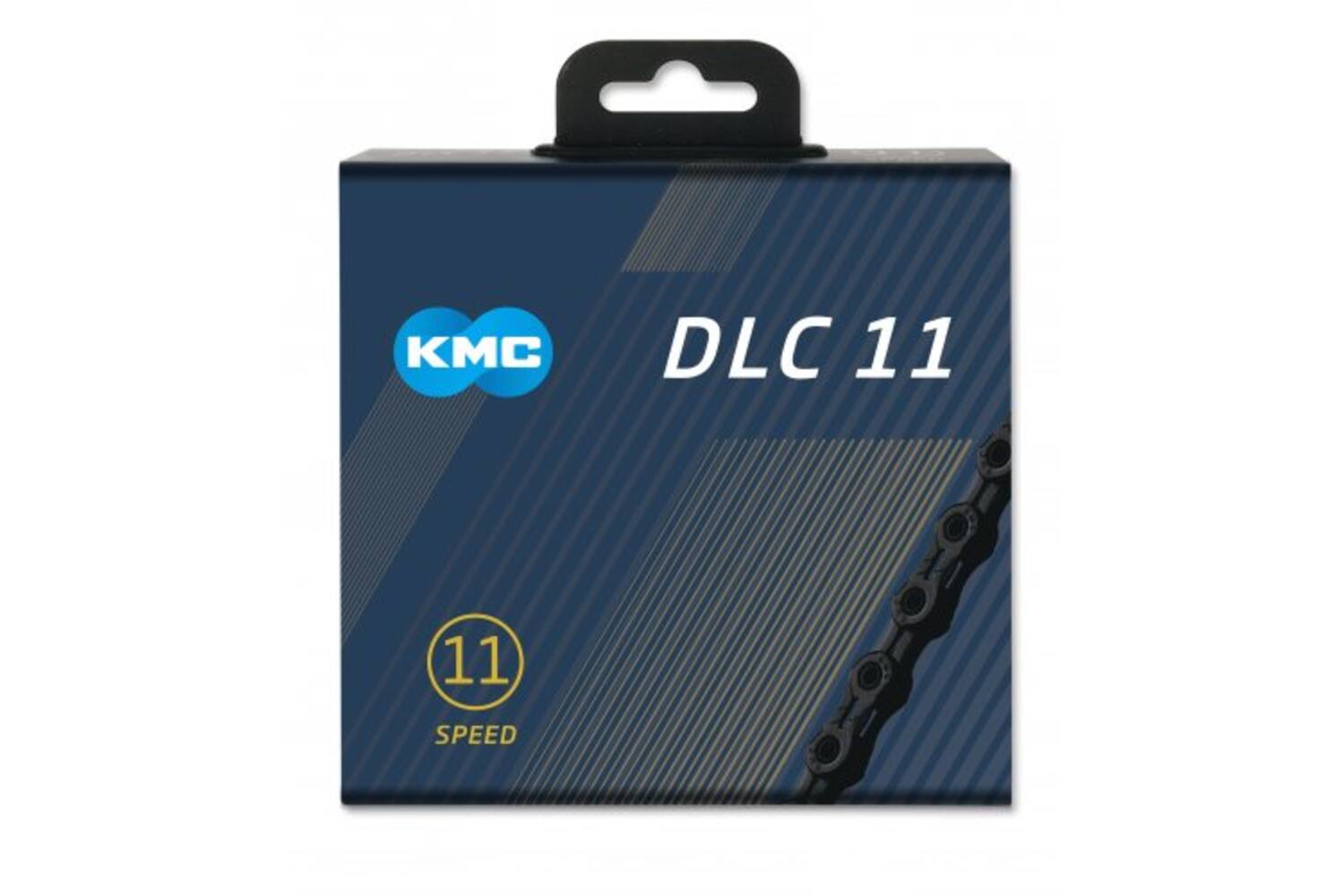 KMC chain 1/2-11/128 118 11V DLC 11 black