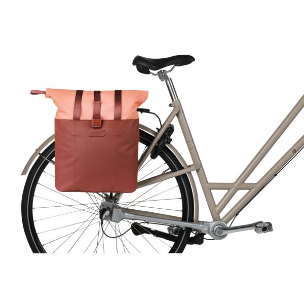 Load image into Gallery viewer, Basil b.v. tas basil vive shopper bordeaux roze | mik hooks | 20l

