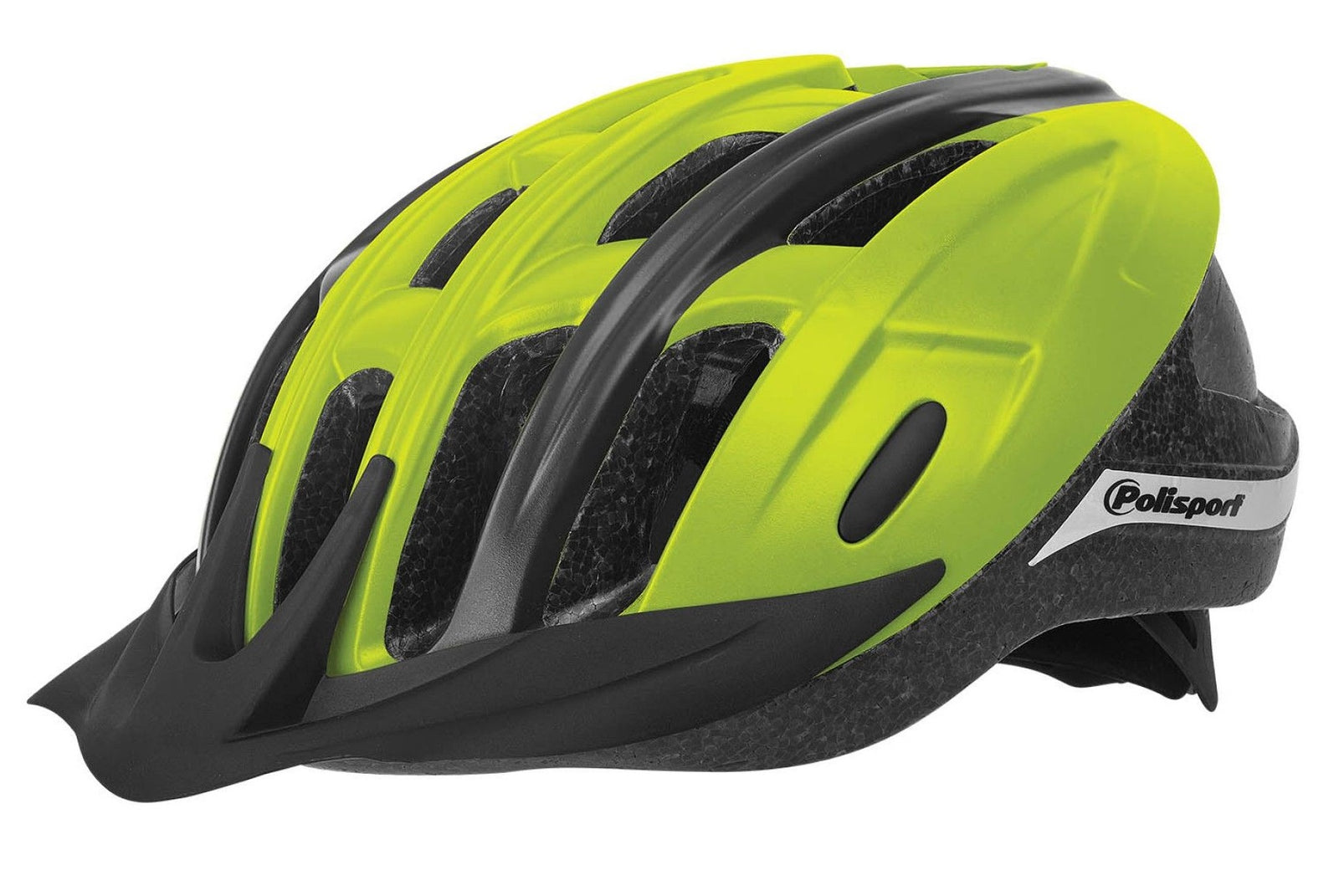 polisport ride in bicycle helmet m 54-58cm black/blue