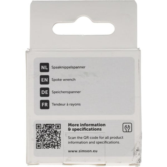 Rema tip top nederland b.v. spaakspanner simson universeel - 8 nippeldiktes (maat 10 t m 15)