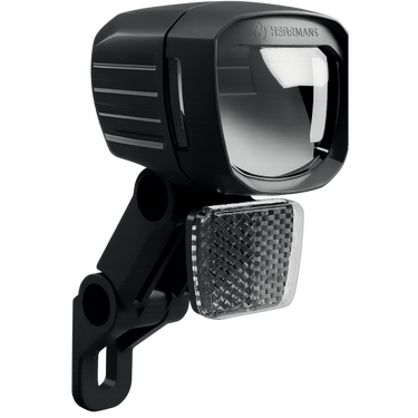 Herrmans koplamp nordic mr9 dynamo 180 lumen - zwart