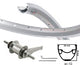 Kgs achterwiel 28 inch (622) alu velg mach zilver ventura remnaaf