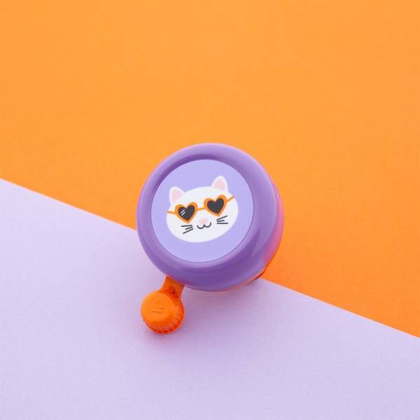 Load image into Gallery viewer, Widek kinderklingel explorer bells children explorer funky cat
