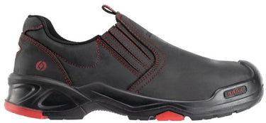 Baak brian instapper 6341 s3 werkschoen | zwart rood | maat 41 - 4031783009092