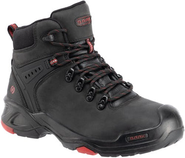 Baak brooklyn 6640 s3 | zwart rood | maat 39 - 4031783001119