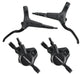 Shimano tektro hd-m275 hydraulische schijfremset voor + achter 1200 2000 mm zwart