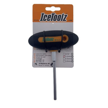 Icetoolz spaaknippelsleutel 12b8 - 3,2 mm met t-handvat
