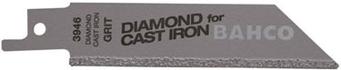 Bahco reciprozaagblad | met diamantkorrels | voor gietijzer en keramiek | 4 tpi | 100 mm - 2-delig - 3946-100-dg-st-2p