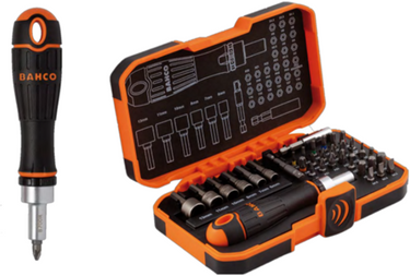 Bahco 59 s36bcr ratelschroevendraaier ¼ ”en bitset, 36-delig