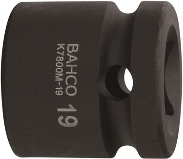 Bahco slagdop 1 2 | kort | zeskant | gefosfateerd | 21 mm - k7800m-21