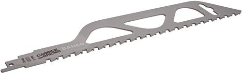 Afbeelding laden in galerijviewer, Bahco reciprozaagblad | hardmetaal | voor bakstenen | leca en cellenbeton | 2 tpi | 300 mm - 3946-300-2-cb-1p
