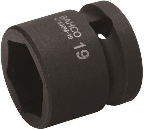 Afbeelding laden in galerijviewer, Bahco slagdop 1 2 | kort | zeskant | gefosfateerd | 21 mm - k7800m-21
