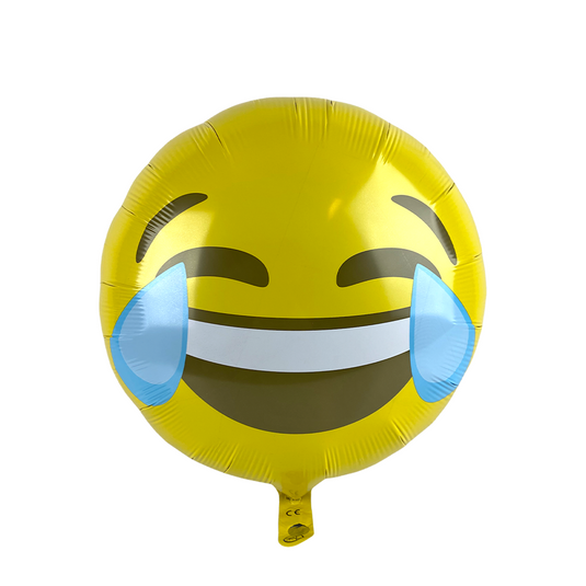 Ballon folie emoji crying laughing ø46cm