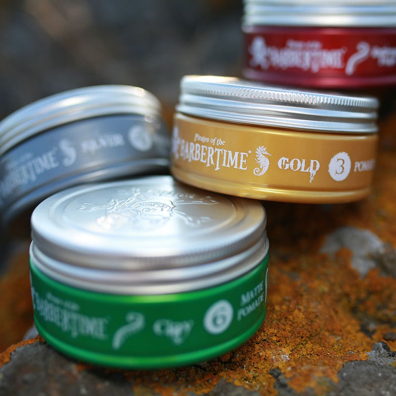 Load image into Gallery viewer, Barbertime silver pomade 150ml
