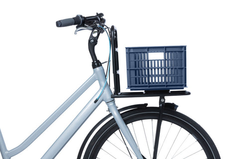 basil bicycle crate s - small - 17.5 liters - blue