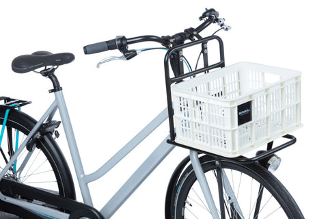 basil bicycle crate s - small - 17.5 liters - white