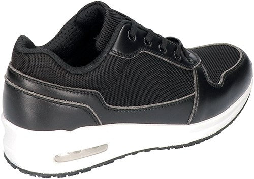 Afbeelding laden in galerijviewer, Bata werkschoen db01-02 laag o2 src | zwart wit | maat 44 - 8712843701151

