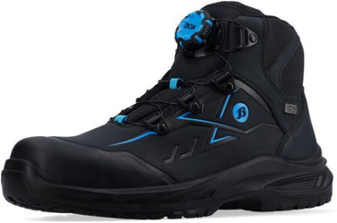 Bata werkschoen fayvr stone w mid boa s7s | zwart | maat 45 - 8712843718920