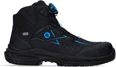 Bata werkschoen fayvr stone w mid boa s7s | zwart | maat 45 - 8712843718920