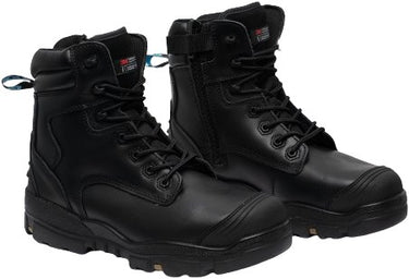 Bata werkschoen longreach zip xw s3 + kn black | zwart (xw) | maat 39 - 00.017.099.39
