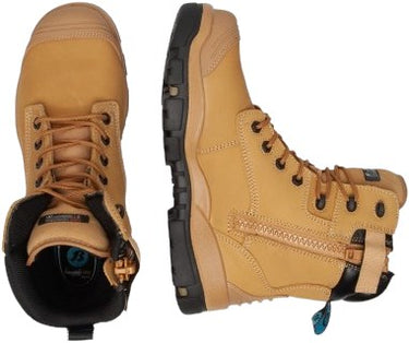 Bata werkschoen longreach zip (xw) s3 + kn wheat | wheat (xw) | maat 45 - 00.017.100.45