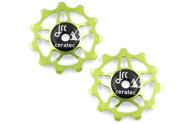 Jrc - keramische derailleur wielset shimano 105 ultegra dura ace 12 speed 11t groen