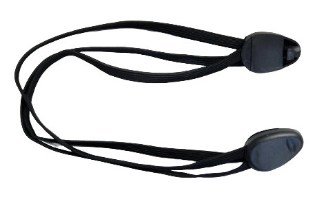 carrier straps triobinder 28 inch elastane black 65 cm