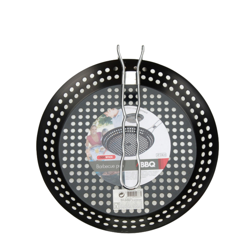 Afbeelding laden in galerijviewer, Bbq barbecue pan ø24cm
