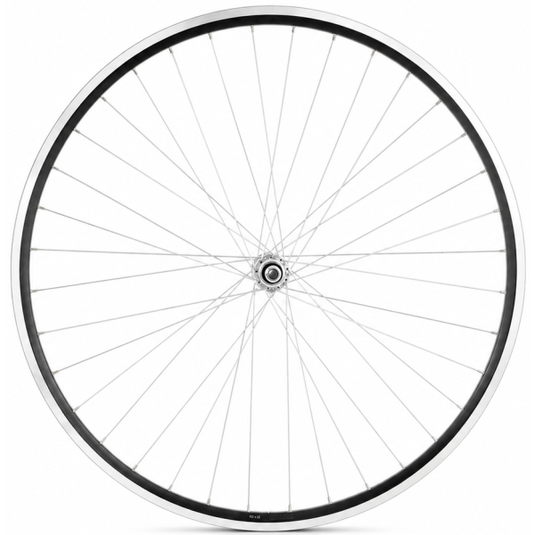 Abi voorwiel 28 inch zac 2000 - aluminium naaf - zwart