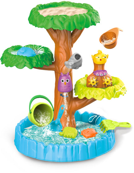 Beach toys zand- en watertafel met accessoires 16-delig