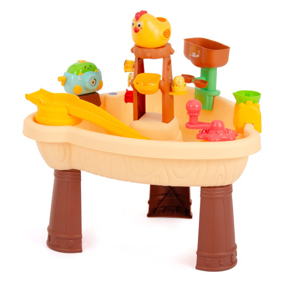 Load image into Gallery viewer, Beach toys zand- en watertafel met accessoires 29-delig
