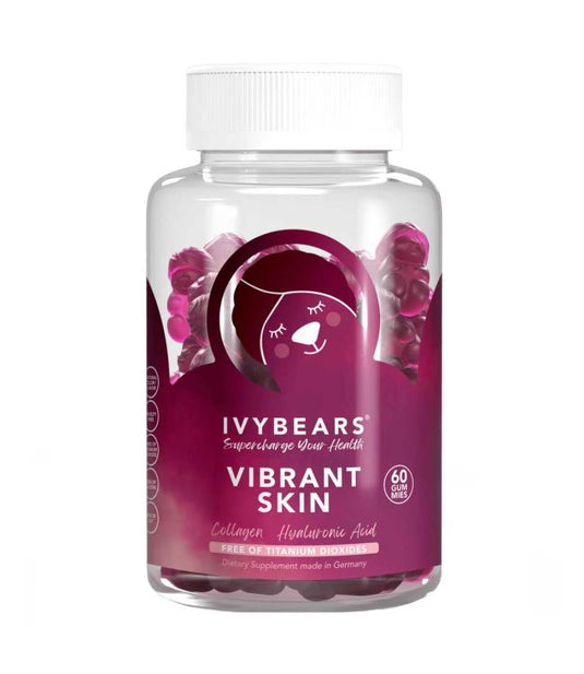 Ivybears vibrant skin vitamins 60 st.