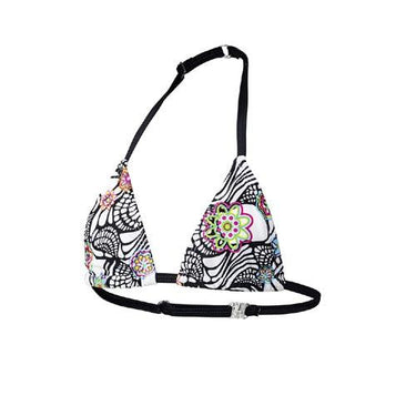 Beco Bikinitop Mix It meisjes polyester zwart wit maat 176