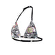Beco Bikinitop Mix It meisjes polyester zwart wit maat 176