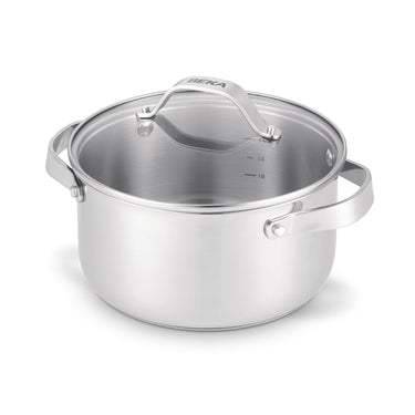 Beka cicla kookpan met glazen deksel 24cm rvs