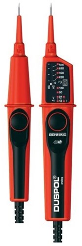 Benning spanningtester duspol analoog 12-1000v ac dc - 050261