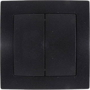 Enzo benson inbouw schakelaar serie zwart - 4650035