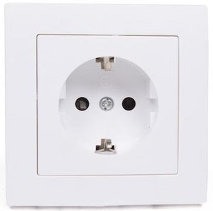 Enzo benson inbouw stopcontact ra wit - 4650010