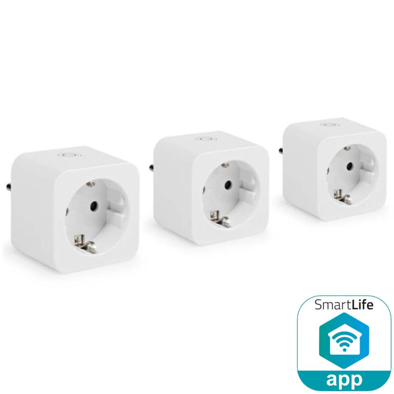 Load image into Gallery viewer, Nedis smart wi-fi stekker - set van 3
