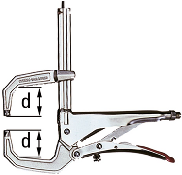 Bessey c-griptang grzc 110 80 - grzc