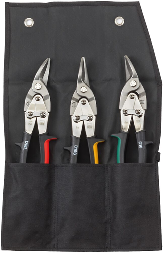 Bessey dset16-a | blikschaarset 3-dlg | in roltas - dset16