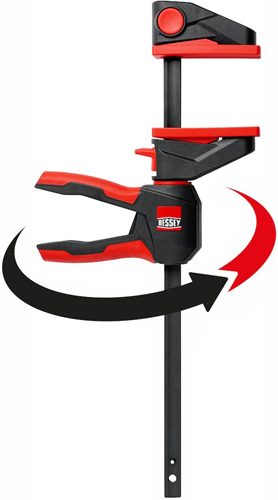 Bessey ez360 eénhandse lijmtang met draaibare handgreep | 300 mm - ez360-30