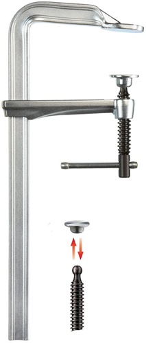 Bessey geheel stalen lijmtang gz-k 500 120 - gz50k
