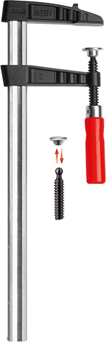 Load image into Gallery viewer, Bessey zware lijmtang met gegoten beugels tgk 800 120 - tgk80
